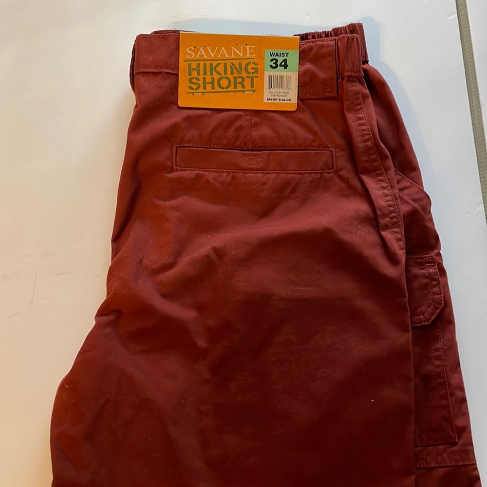 New savane shorts 34